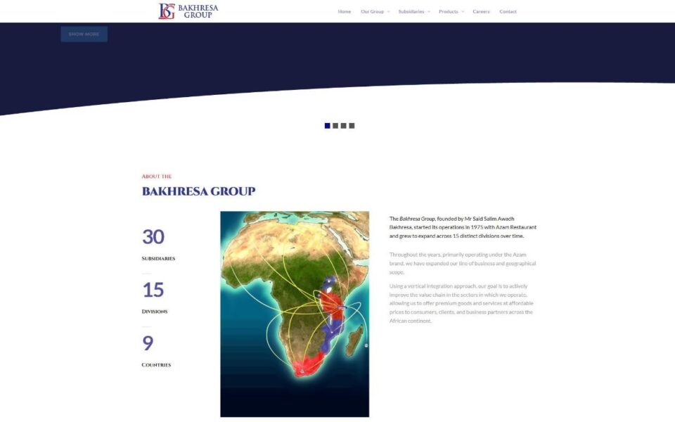 Bakhresa Group website